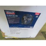 SEALEY 24" AIR FAN IN A BOX, 240VOLT POWERED.