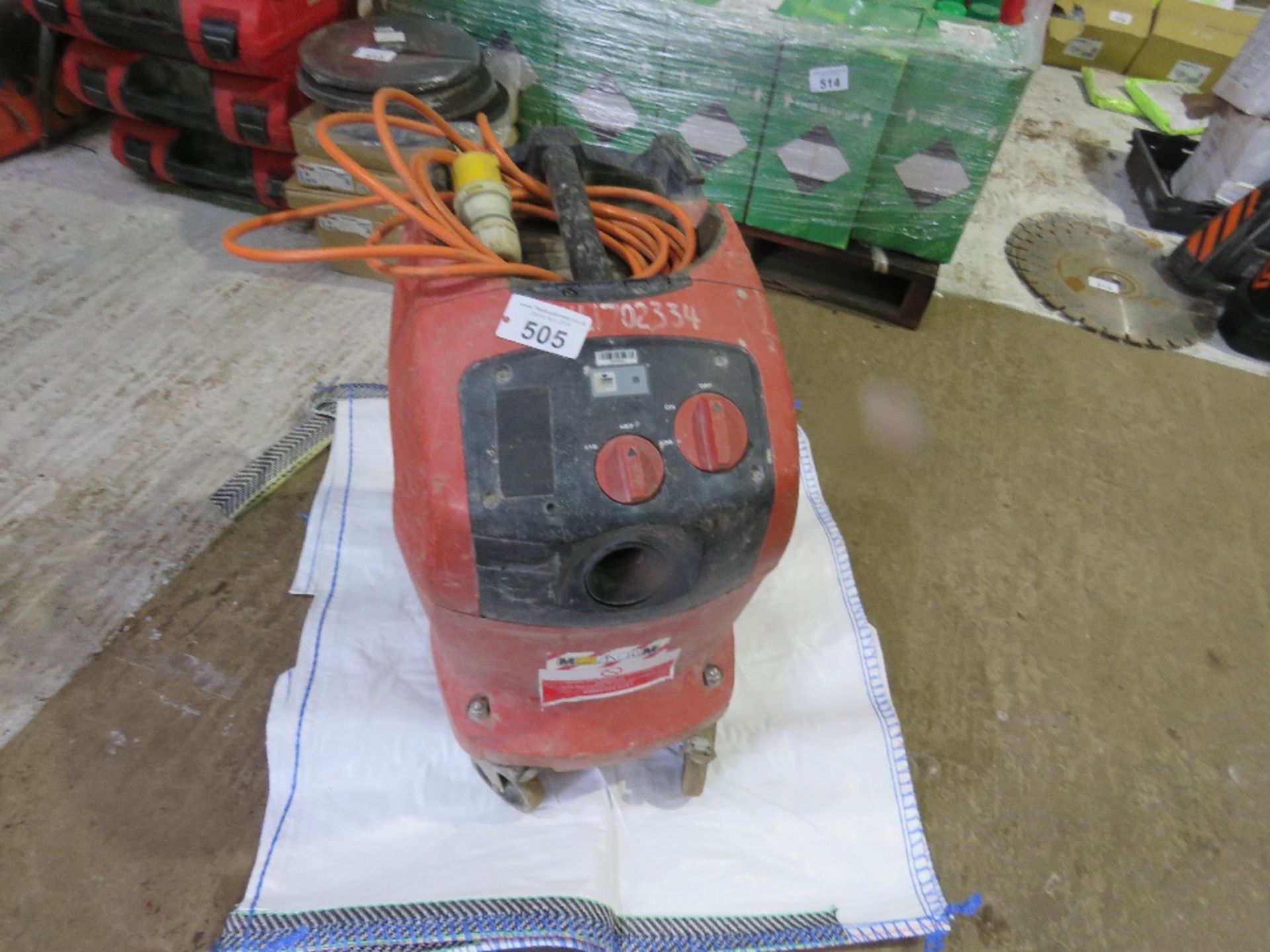 HILTI 110VOLT VACUUM CLEANER.SOURCED FROM COMPANY LIQUIDATION. THIS LOT IS SOLD UNDER THE AUCTIO - Image 2 of 3