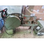 WORKSHOP POWER HACKSAW, 3 PHASE POWERED.....THIS LOT IS SOLD UNDER THE AUCTIONEERS MARGIN SCHEME, TH