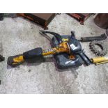 JCB HM25 HYDRAULIC BREAKER GUN PLUS A DEWALT 110VOLT DRILL.......THIS LOT IS SOLD UNDER THE AUCTIONE