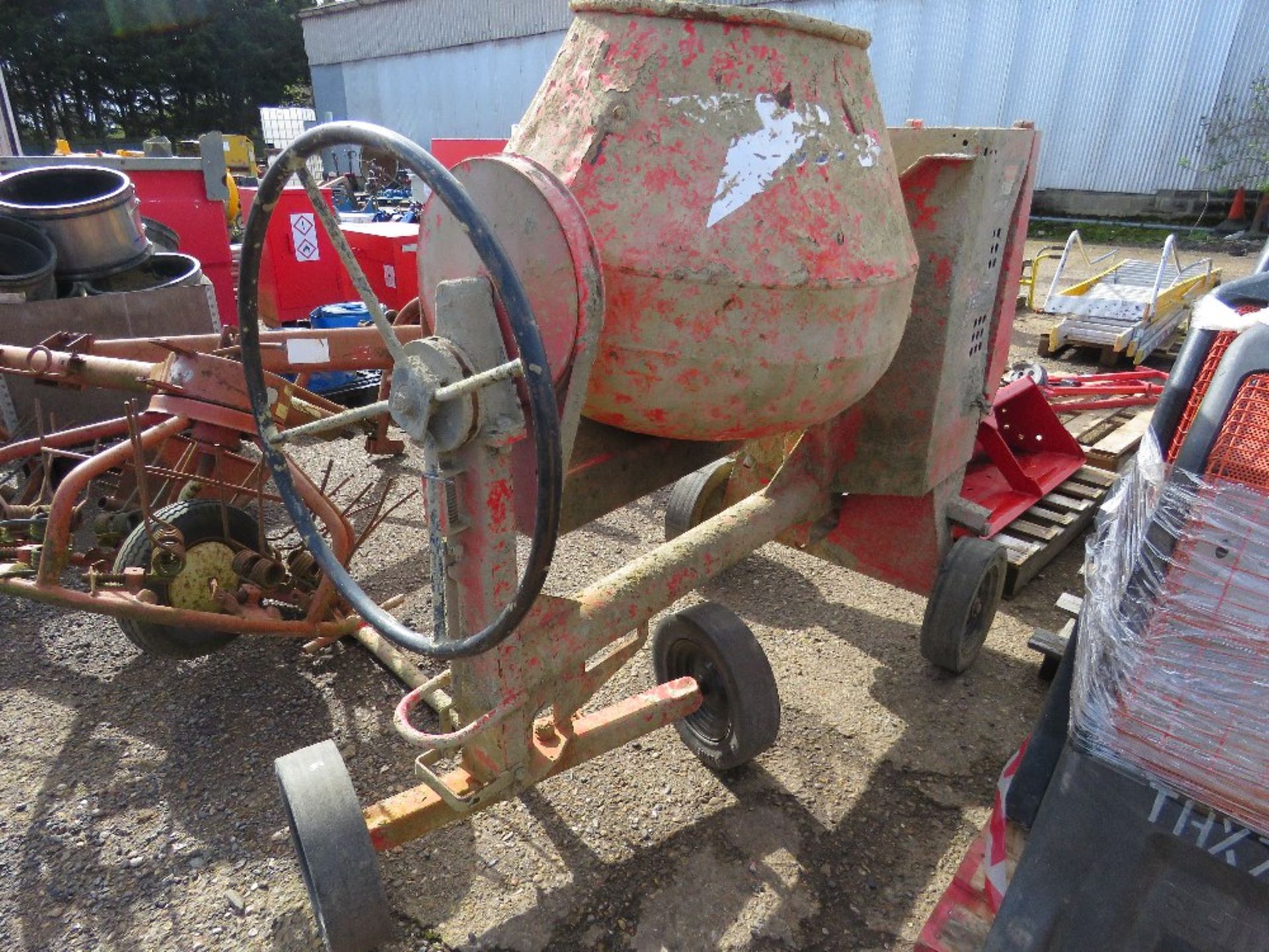 ALTRAD BELLE PREMIER 100XT DIESEL SITE MIXER. - Image 3 of 5