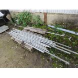 PALLET CONTAINING HEAVY DUTY GALVANISED STEEL RODS 4FT - 10FT APPROX.....THIS LOT IS SOLD UNDER THE