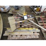 PALLET CONTAINING ASSORTED HAND TOOLS.....THIS LOT IS SOLD UNDER THE AUCTIONEERS MARGIN SCHEME, THER