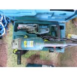 MAKITA 110VOLT RECIP SAW PLUS A GRINDER.