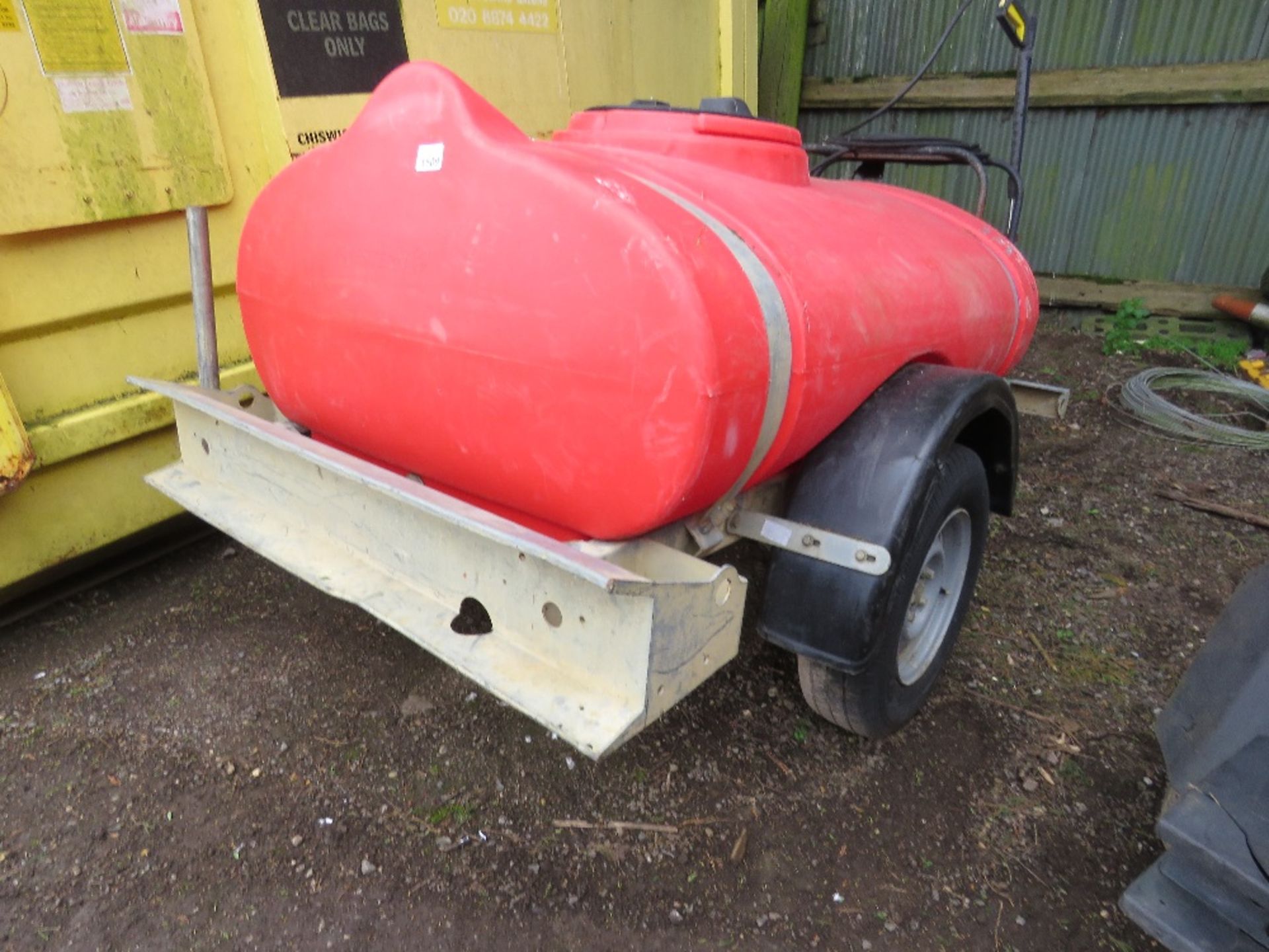 WESTERN WASHER BOWSER WITH YANMAR DIESEL ENGINED PUMP. WHEN TESTED WAS SEEN TO RUN. - Image 6 of 7