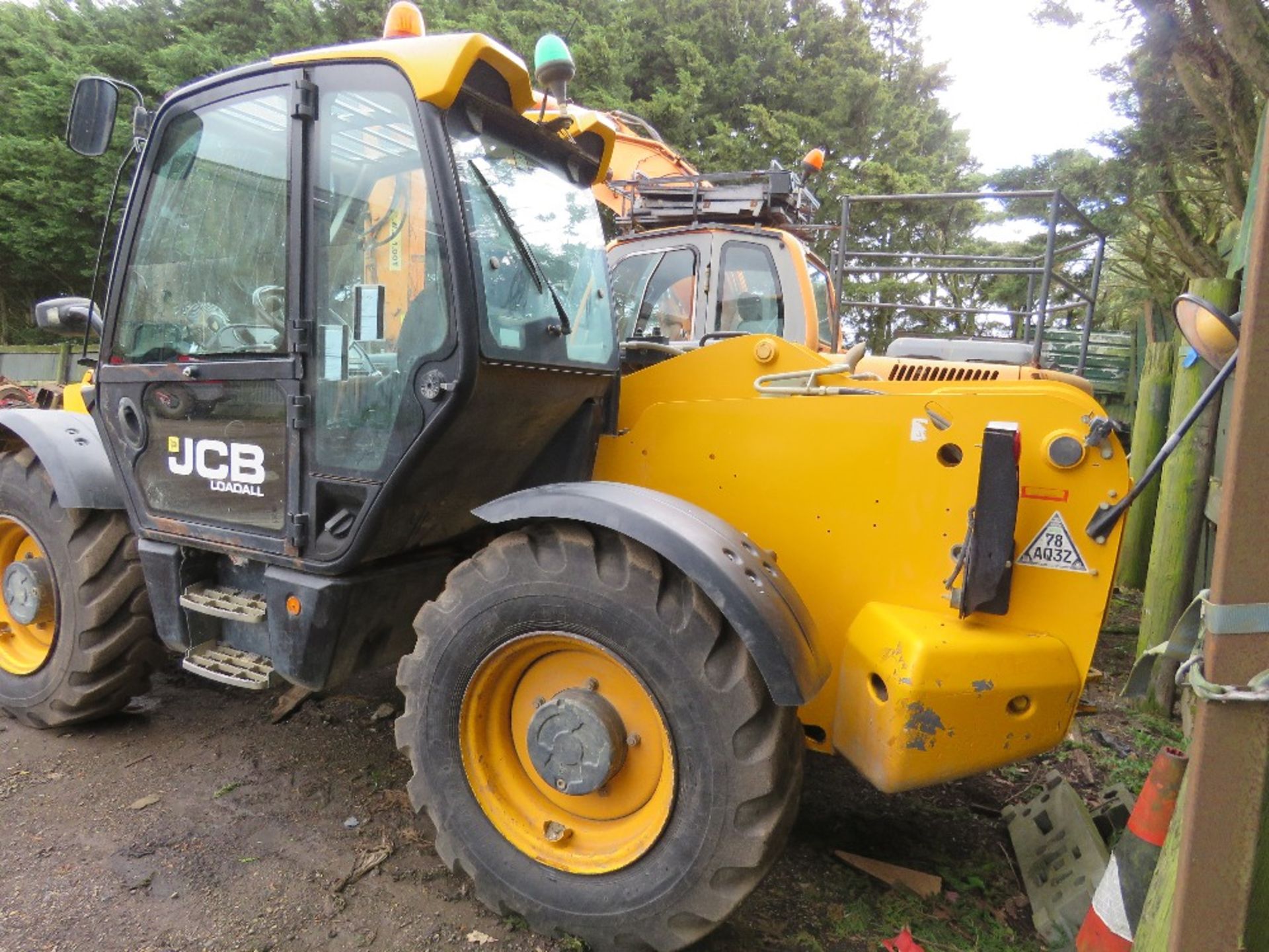 JCB 540-140 TELEHANDLER REG:RV17 YGT WITH V5. 14METRE REACH, 4 TONNE LIFT OWNED FROM NEW BY THE COMP - Image 7 of 23