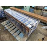 PACK OF STEEL BOX SECTION TUBING 1.27M LENGTH X 120MM X 60MM X 5.0MM. 29NO IN TOTAL. UNUSED, CANCELL