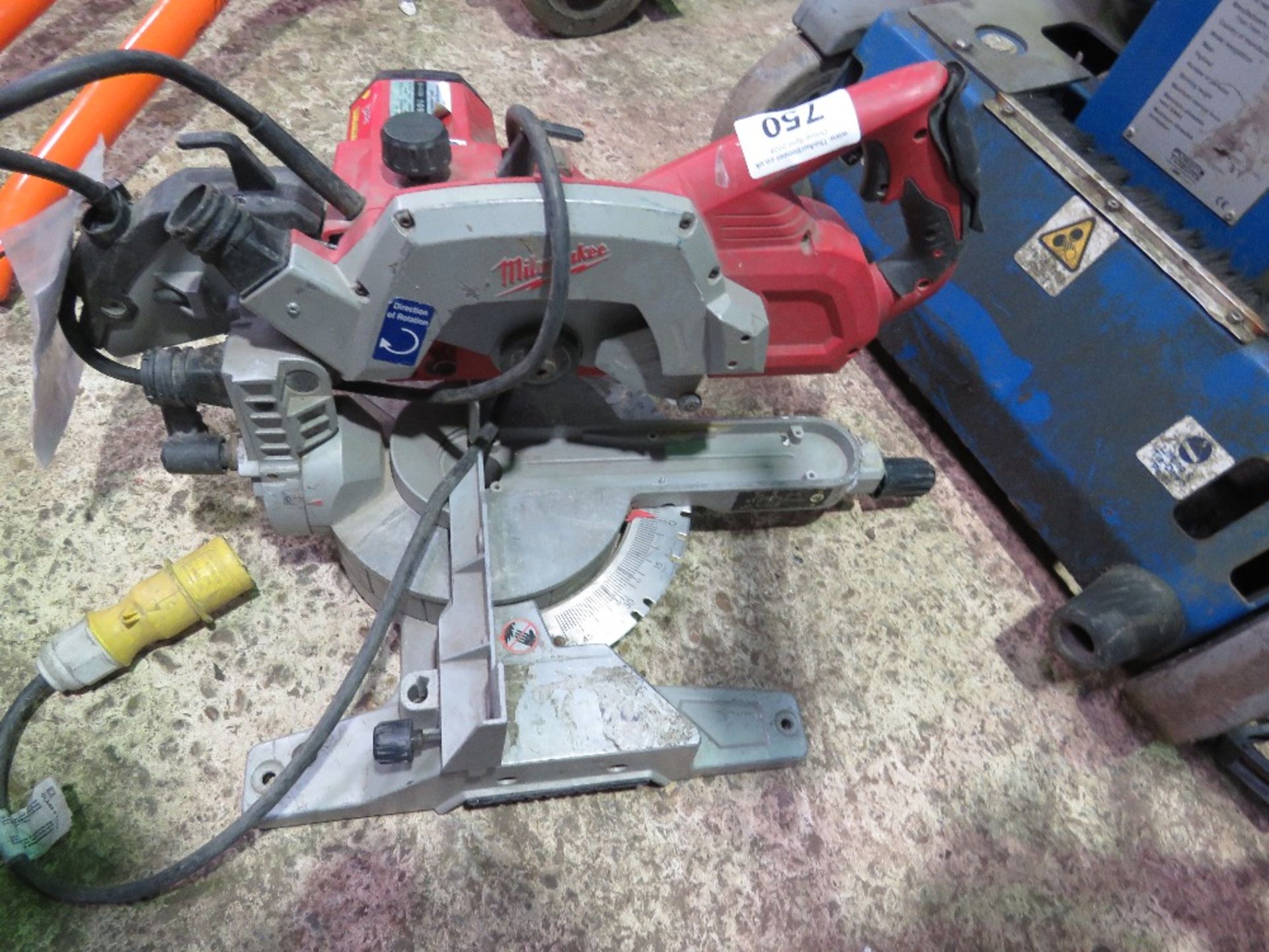 MILWAUKEE 110VOLT MITRE SAW.