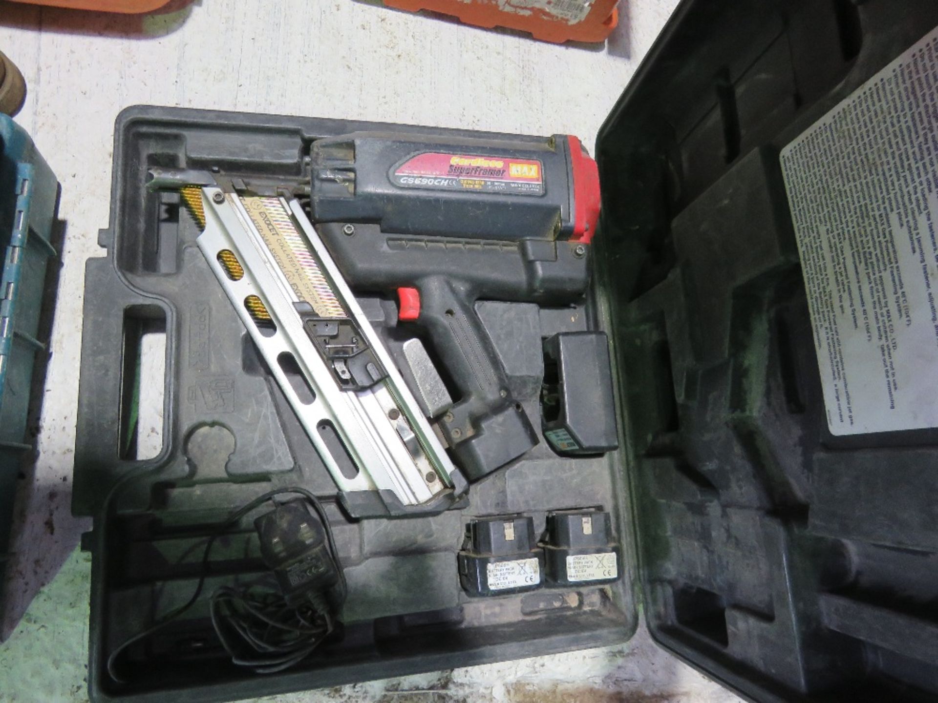 MAXPOWER NAIL GUN IN A CASE. ....THIS LOT IS SOLD UNDER THE AUCTIONEERS MARGIN SCHEME, THEREFORE NO - Image 3 of 3