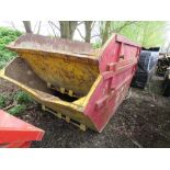 2NO CHAIN LIFT WASTE SKIPS, 8 YARD CAPACITY APPROX. SOURCED FROM COMPANY LIQUIDATION.