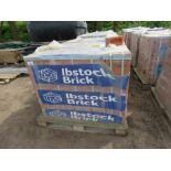 6NO PALLETS OF IBSTOCK LEICESTER AUTUMN MULTI RED BRICKS. SURPLUS TO REQUIREMENTS.....THIS LOT IS SO