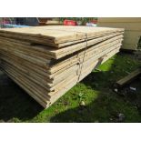 STACK OF APPROXIMATELY 25NO PRE USED PLYWOOD SHEETS, ASSORTED SIZES, FULL AND PART SHEETS. SOURCED F