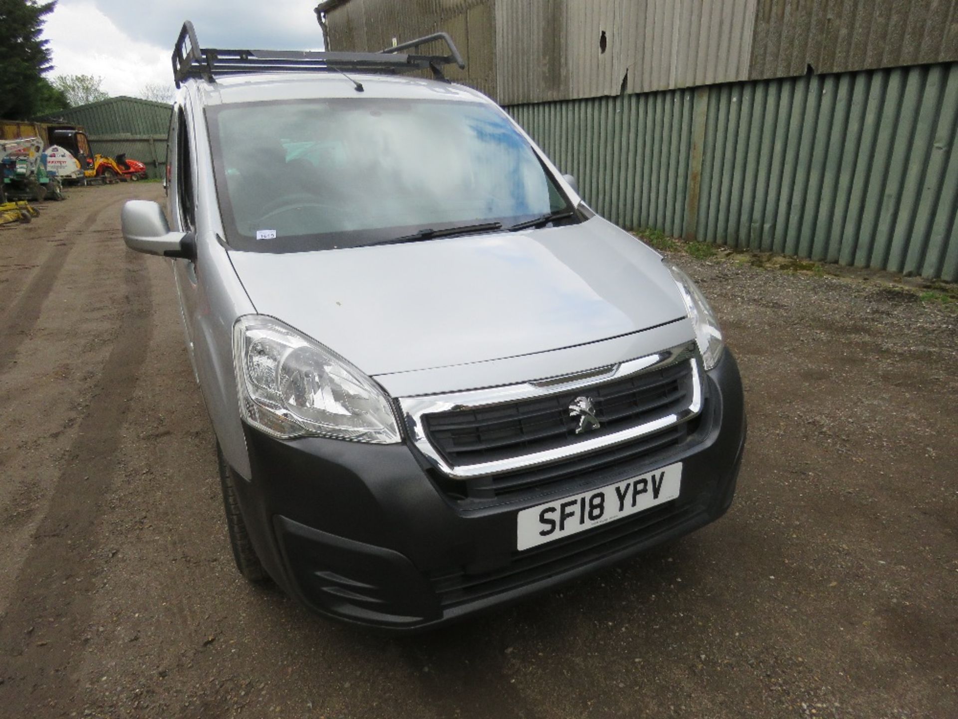 PEUGEOT PARTNER TEPEE MPV CAR REG:SF18 YPV. 1560CC DIESEL ENGINE. WITH V5. 126,178 REC MILES. PREVIO - Image 2 of 13