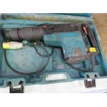 MAKITA 110VOLT HEAVY DUTY BREAKER IN A CASE. SOURCED FROM LOCAL DEPOT CLOSURE.