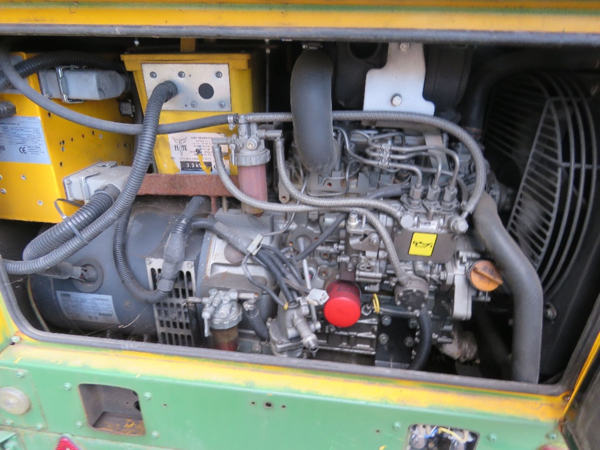 JCB LIGHTING TOWER, NO HEADS. YANMAR 3 CYLINDER ENGINE, YEAR 2013 BUILD. - Image 5 of 7