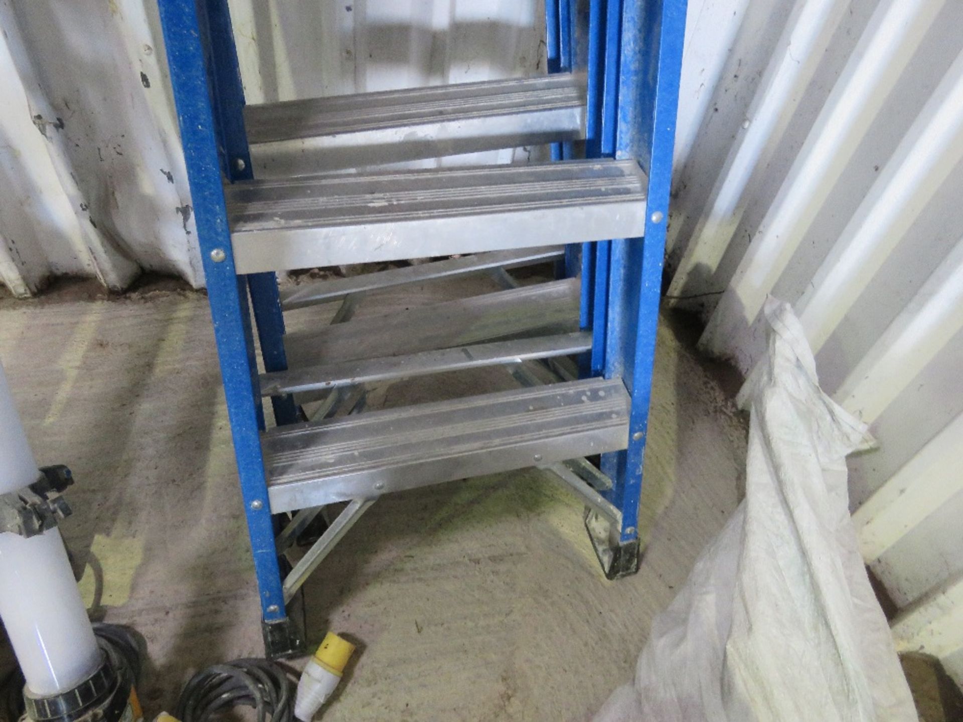 2 X GRP STEP LADDERS. - Image 2 of 3