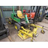 JOHN DEERE 1145 4WD OUT FRONT ROTARY MOWER. WHEN TESTED WAS SEEN TO START, RUN, DRIVE AND MOWER ENGA