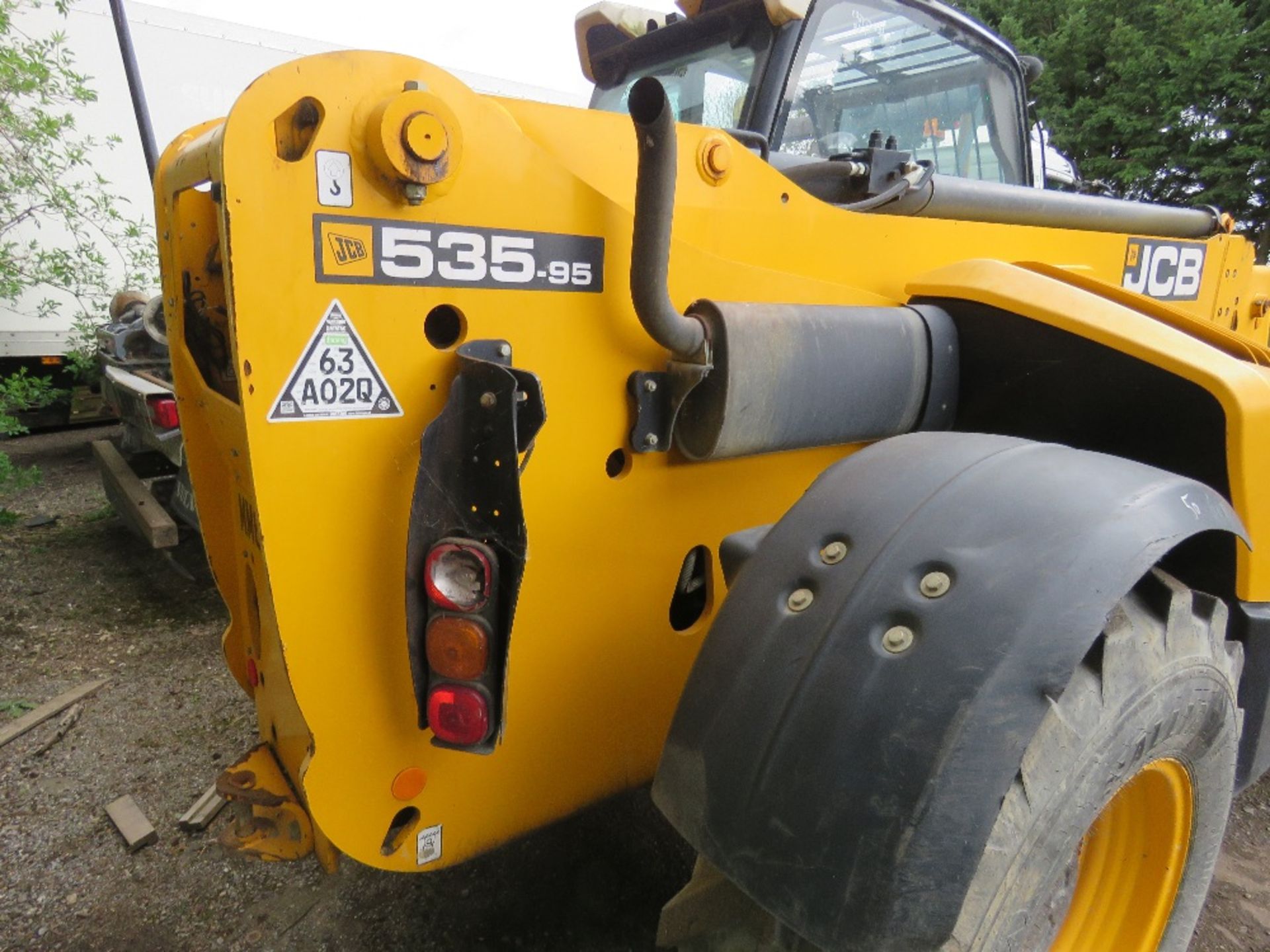 JCB 535-95 TELESCOPIC HANDLER YEAR 2016. REG:MM66 ADU. SN:JCB5AB7GPG2461557. 5645 REC HOURS. DIRECT - Image 6 of 16