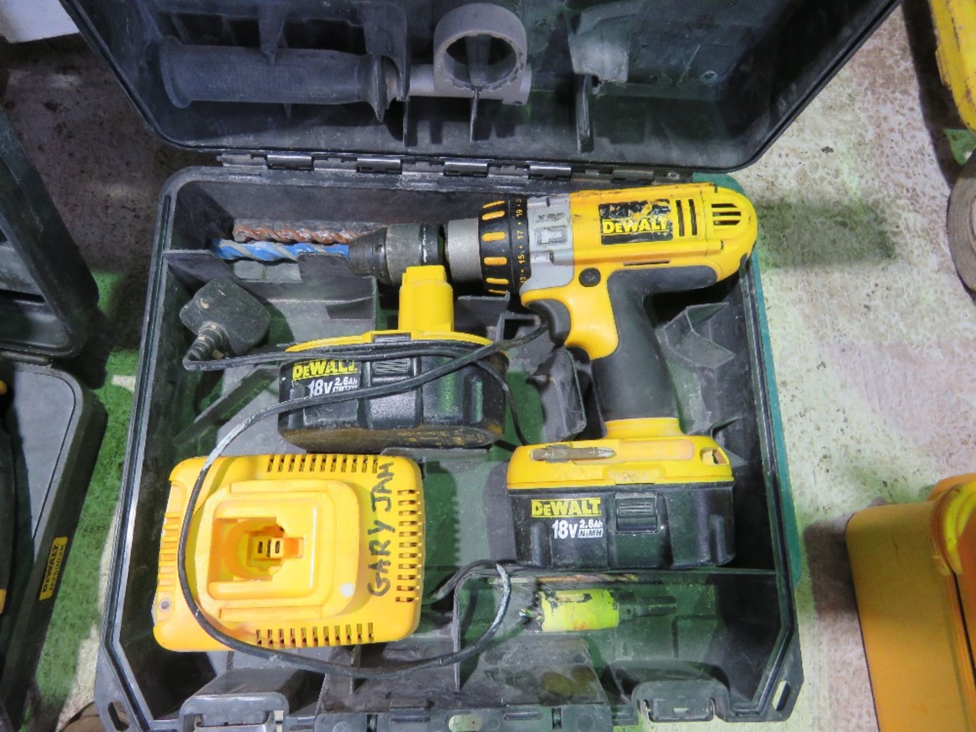MAKITA BATTERY JIGSAW BODY PLUS A DEWALT BATTERY DRILL. DIRECT FROM LOCAL COMPANY. - Image 4 of 4