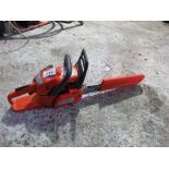 HUSQVARNA 120 PETROL ENGINED CHAINSAW.