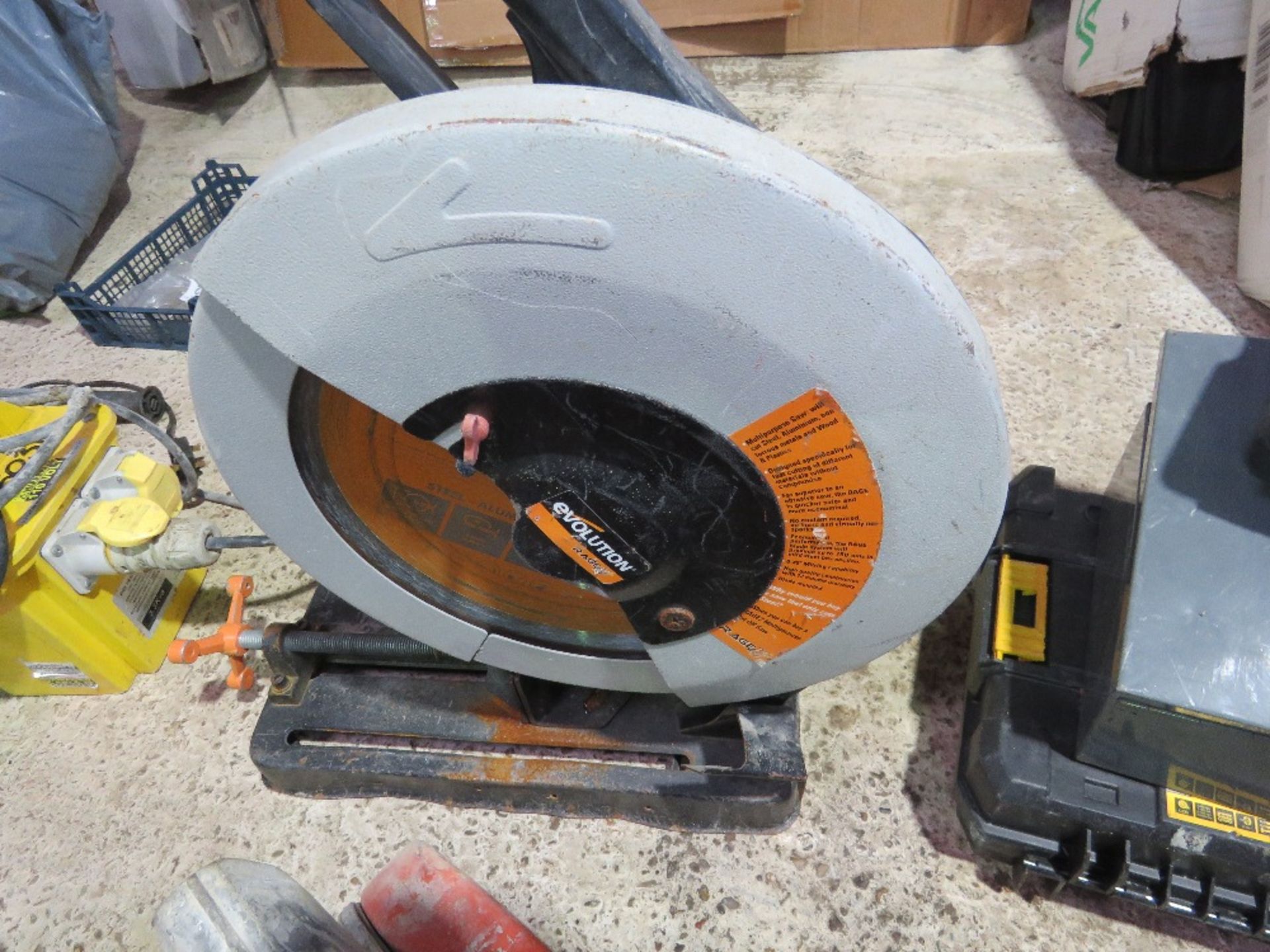 EVOLUTION CROSS CUT METAL SAW 110VOLT (11/23/582)