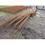 STILLAGE OF ASSORTED REBAR CONCRETE REINFORCING BAR 6FT -22FT APPROX SOURCED FROM COMPANY LIQUIDATI