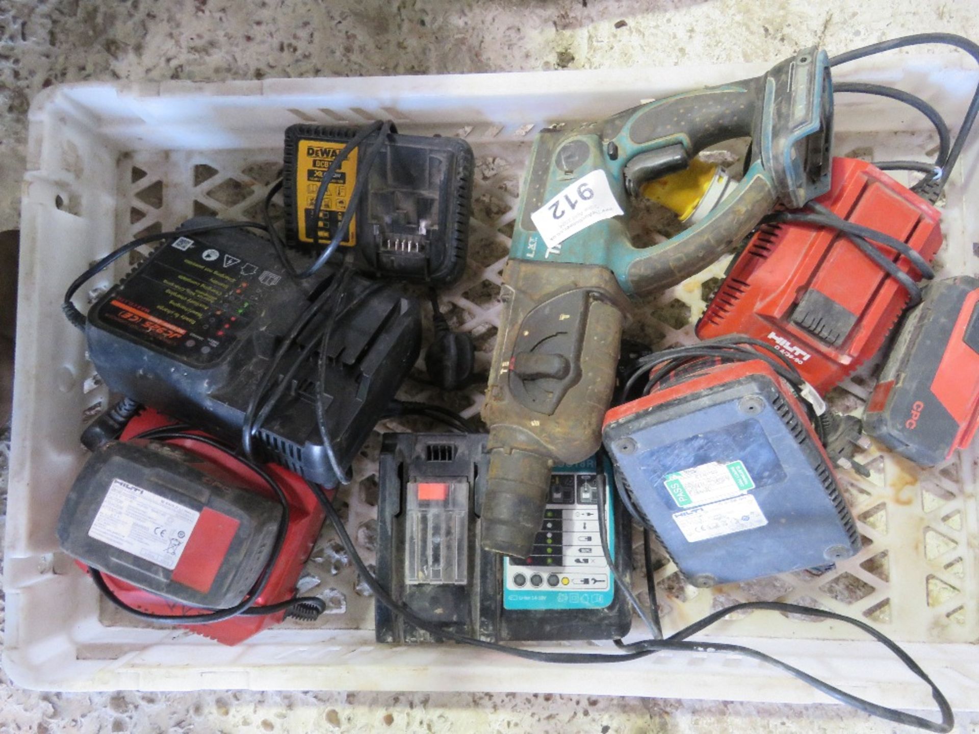 ASSORTED BATTERY CHARGERS ETC.