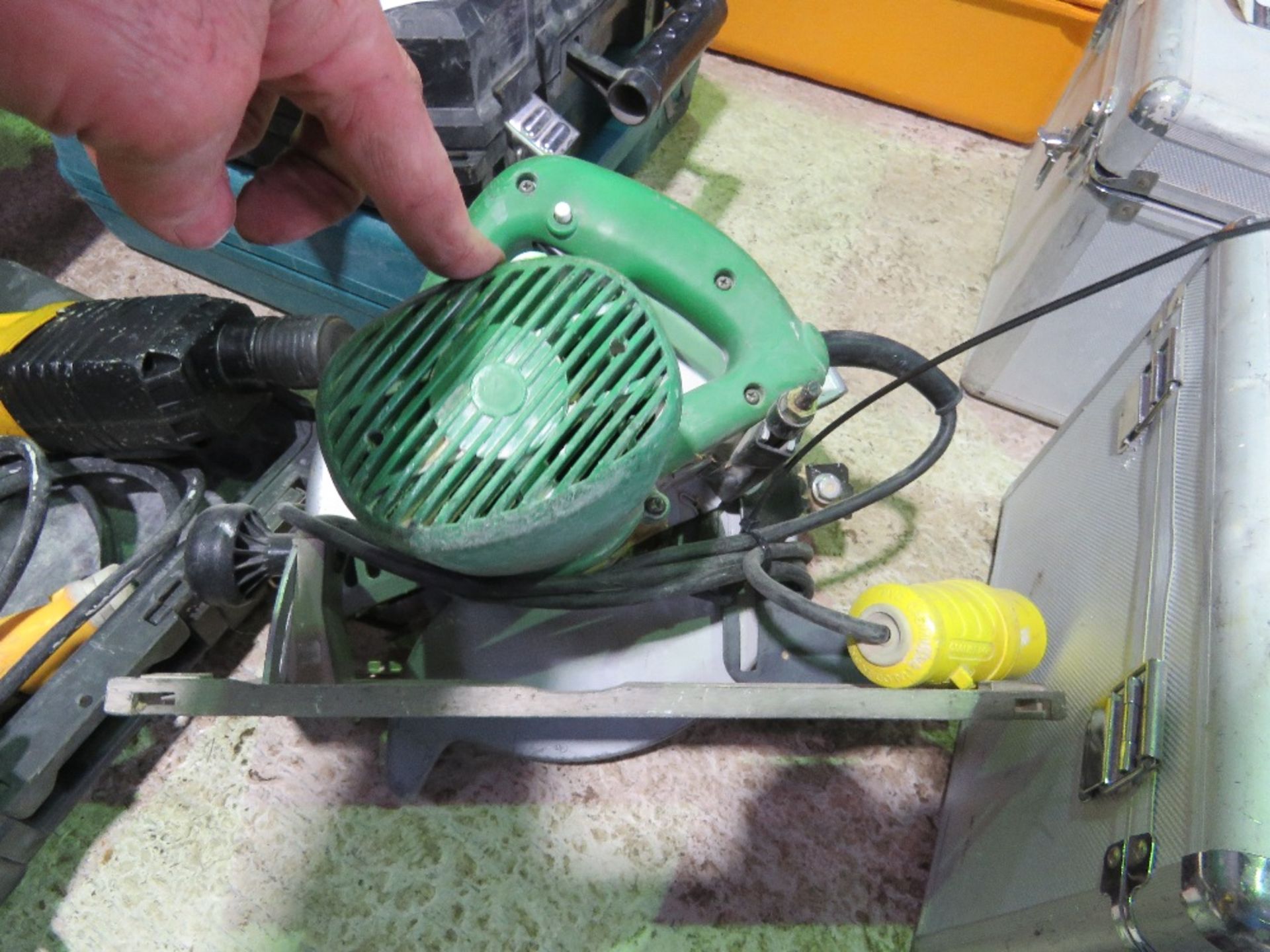 3 X POWER TOOLS: 2 X DRILLS PLUS A CIRCULAR SAW. DIRECT FROM LOCAL COMPANY. - Image 6 of 6
