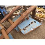 SET OF CONQUIP EXCAVATOR MOUNTED PALLET FORKS. SOURCED FROM COMPANY LIQUIDATION.