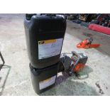 2 X DRUMS OF CATERPILLAR CAT TDTO 30 HYDRAULIC/TRANSMISSION OIL.