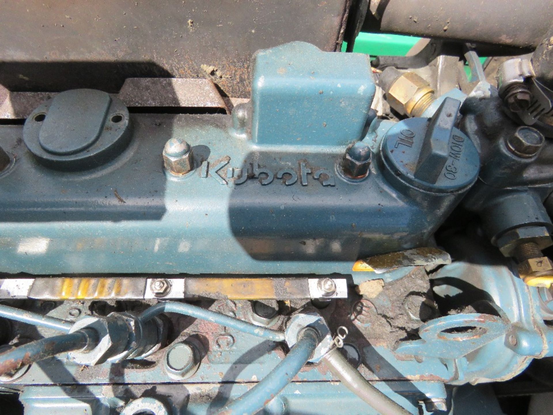 ransomes 213 triple ride on mower with kubota engine. PART EXCHANGE MACHINE, STOP SOLENOID ISSUE, UN - Image 13 of 15