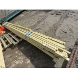 QUANTITY OF TILERS TYPE BATTENS ETC 9-15FT LENGTH APPROX.