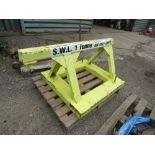 FORKLIFT CRANE JIB ATTACHMENT, 1 TONNE RATED.....THIS LOT IS SOLD UNDER THE AUCTIONEERS MARGIN SCHEM