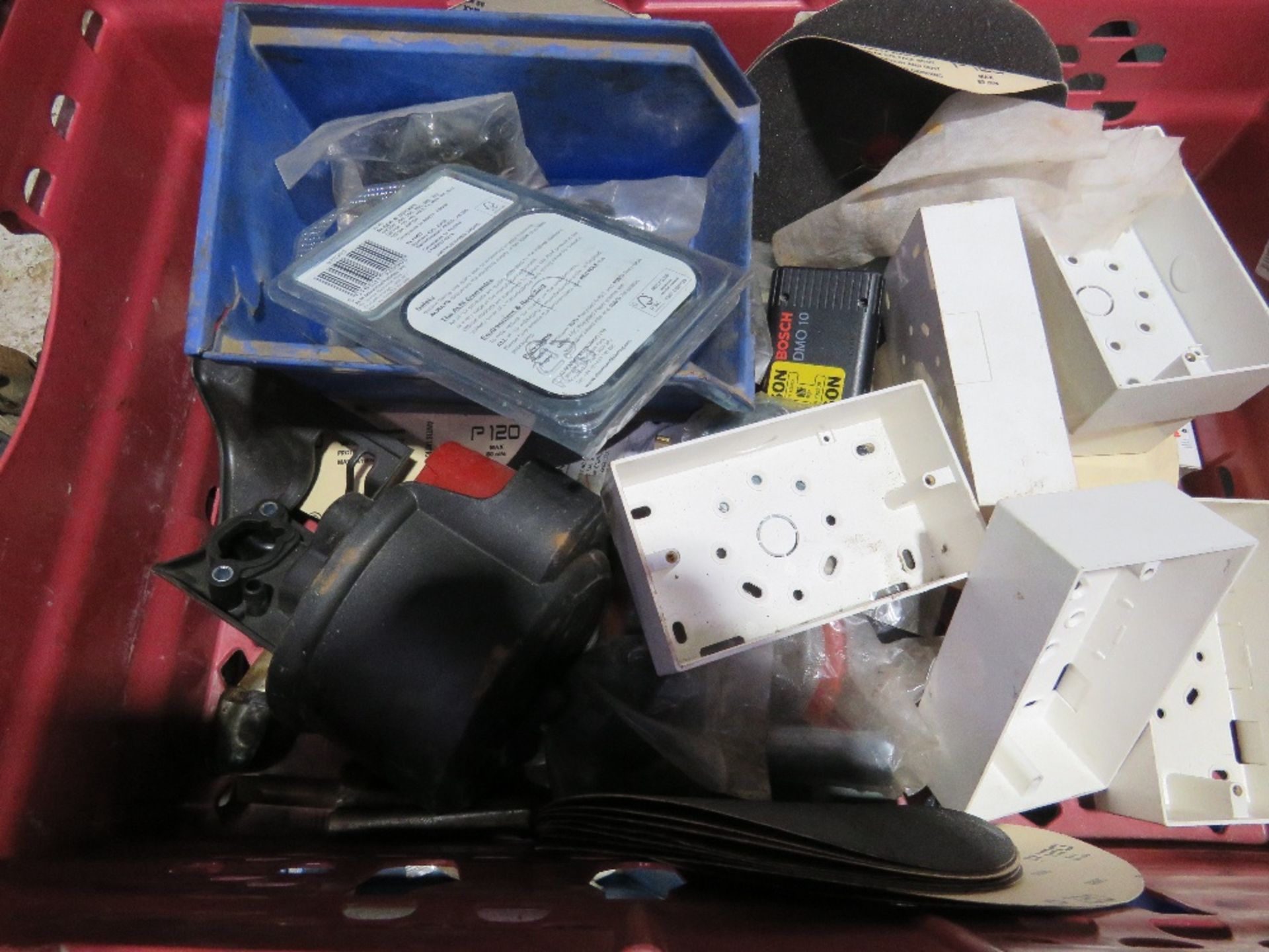 QUANTITY OF FIXINGS, TOOLS ETC, 5NO BOXES.....THIS LOT IS SOLD UNDER THE AUCTIONEERS MARGIN SCHEME, - Image 7 of 11