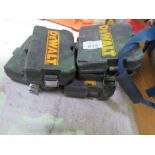 4 X DEWALT MINI LASER LEVELS IN CASES.....THIS LOT IS SOLD UNDER THE AUCTIONEERS MARGIN SCHEME, THER