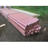 PACK OF POLYPIPE DRAINAGE PIPE WITH WEAPER HOLES 110MM PVC-U 6.05M LENGTH, 57NO LENGTHS IN TOTAL APP