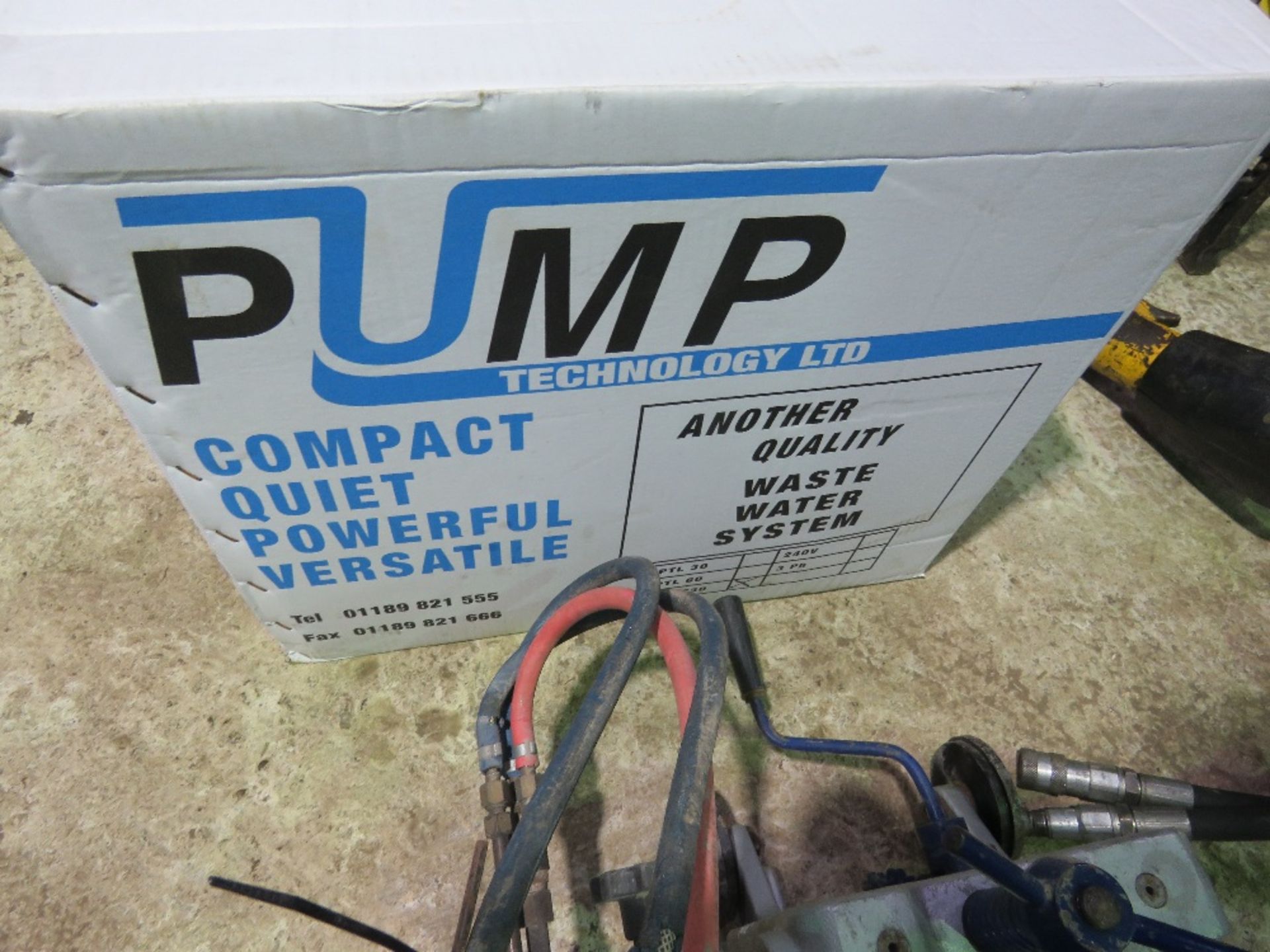 PUMP TECHNOLOGY PTL730 WATER PUMPING TANK UNIT, BOXED, APPEARS UNUSED.....THIS LOT IS SOLD UNDER THE - Image 2 of 5