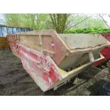 2NO CHAIN LIFT WASTE SKIPS, 8 YARD CAPACITY APPROX. SOURCED FROM COMPANY LIQUIDATION.