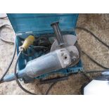 2 X ANGLE GRINDERS, 110VOLT POWERED.....THIS LOT IS SOLD UNDER THE AUCTIONEERS MARGIN SCHEME, THEREF