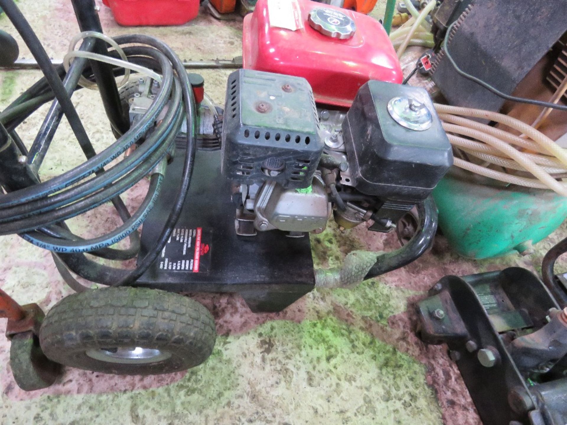 PETROL ENGINED PRESSURE WASHER.....THIS LOT IS SOLD UNDER THE AUCTIONEERS MARGIN SCHEME, THEREFORE N - Image 3 of 5
