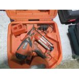 PASLODE F16 SECOND FIX NAIL GUN.....THIS LOT IS SOLD UNDER THE AUCTIONEERS MARGIN SCHEME, THEREFORE