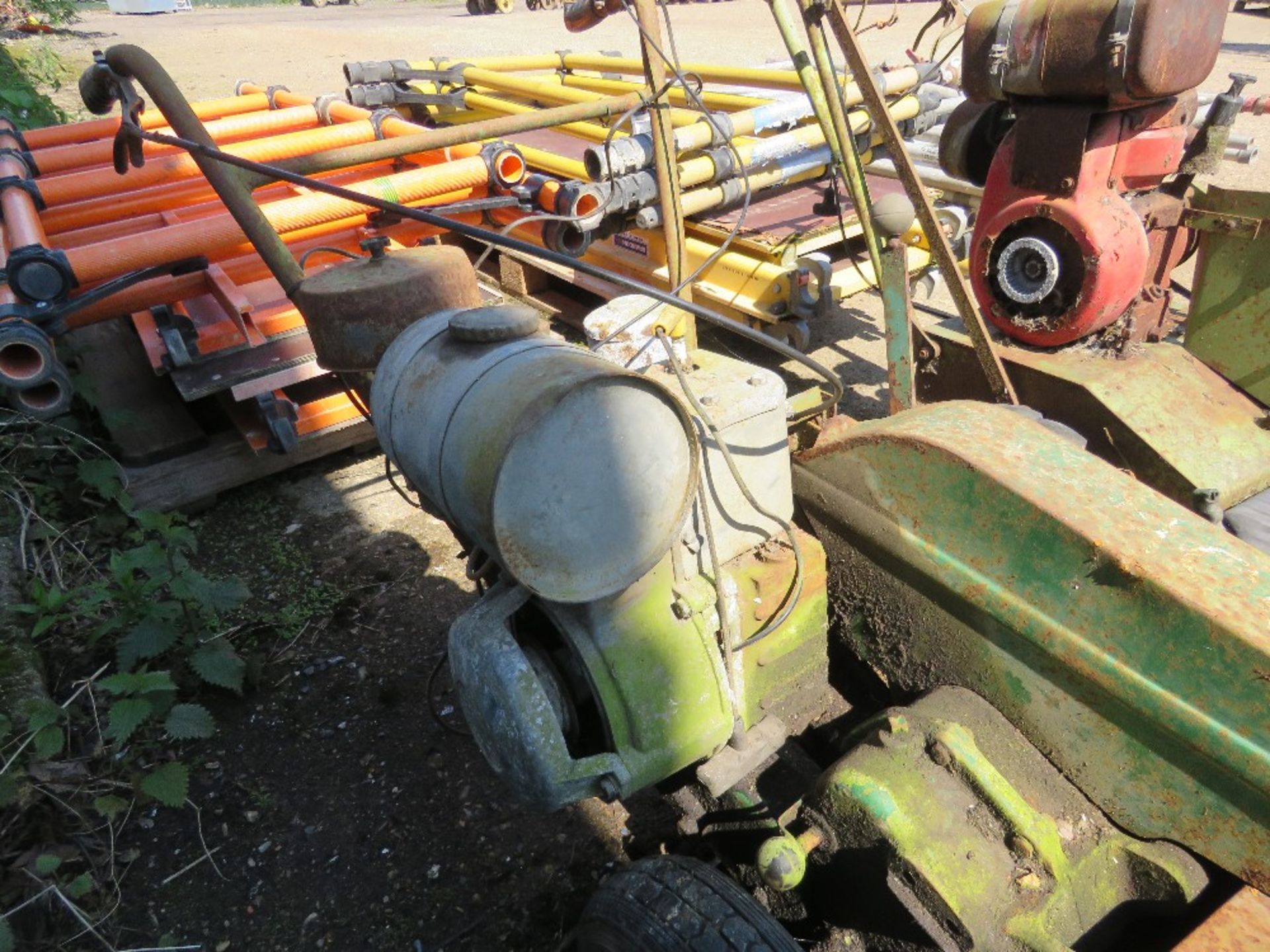 2 X PETROL ENGINED ROUGH CUT MOWERS....THIS LOT IS SOLD UNDER THE AUCTIONEERS MARGIN SCHEME, THEREFO - Image 4 of 7