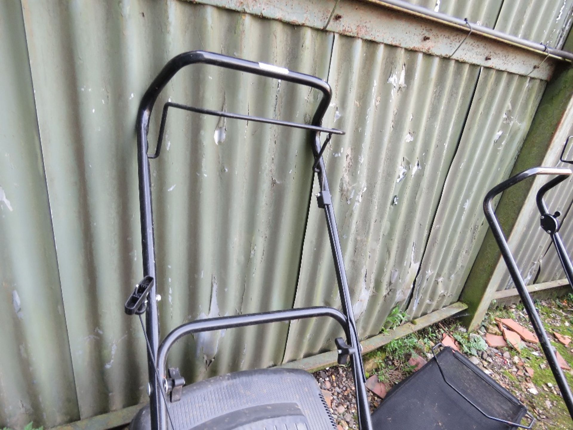 MOUNFIELD PETROL ENGINED MOWER WITH COLLECTOR. ....THIS LOT IS SOLD UNDER THE AUCTIONEERS MARGIN SCH - Image 4 of 4