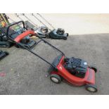 LAWNKING PETROL ENGINED MOWER WITH NO COLLECTOR. ....THIS LOT IS SOLD UNDER THE AUCTIONEERS MARGIN