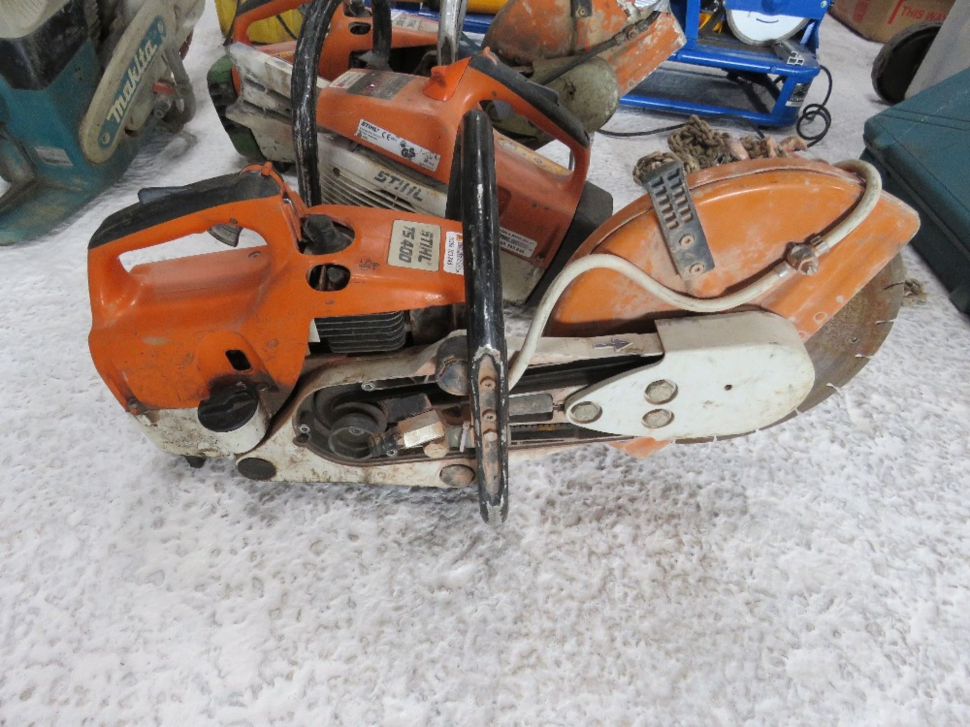 3 X STIHL TS400 PETROL SAWS FOR SPARES OR REPAIR.....THIS LOT IS SOLD UNDER THE AUCTIONEERS MARGIN S - Image 6 of 6