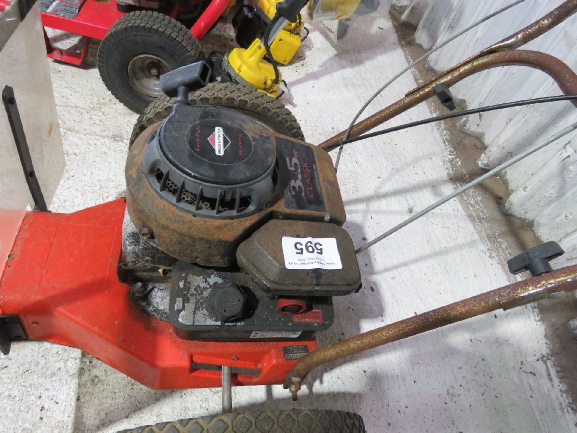 WHEELED STRIMMER.OWNER MOVING HOUSE.....THIS LOT IS SOLD UNDER THE AUCTIONEERS MARGIN SCHEME, THEREF - Image 4 of 7