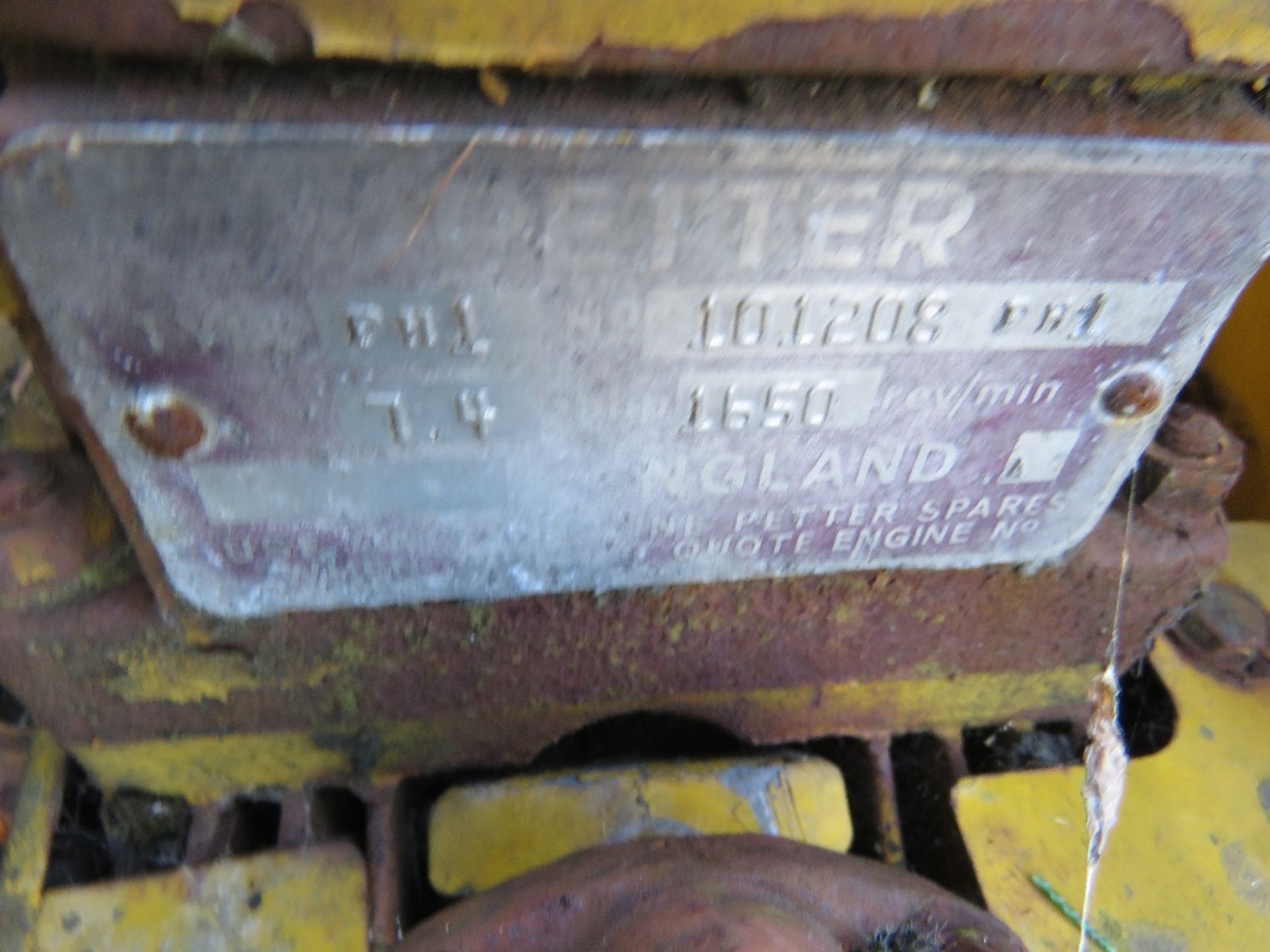 DIESEL ENGINED 2WD DUMPER. UNTESTED, CONDITION UNKNOWN.....THIS LOT IS SOLD UNDER THE AUCTIONEERS MA - Image 8 of 8