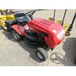 MTD RH115/76 RIDE ON MOWER WITH COLLECTOR. WHEN TESTED WAS SEEN TO DRIVE AND MOWERS ENGAGED (DRIVE S