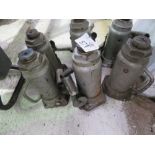 6NO HYDRAULIC BOTTLE JACKS.