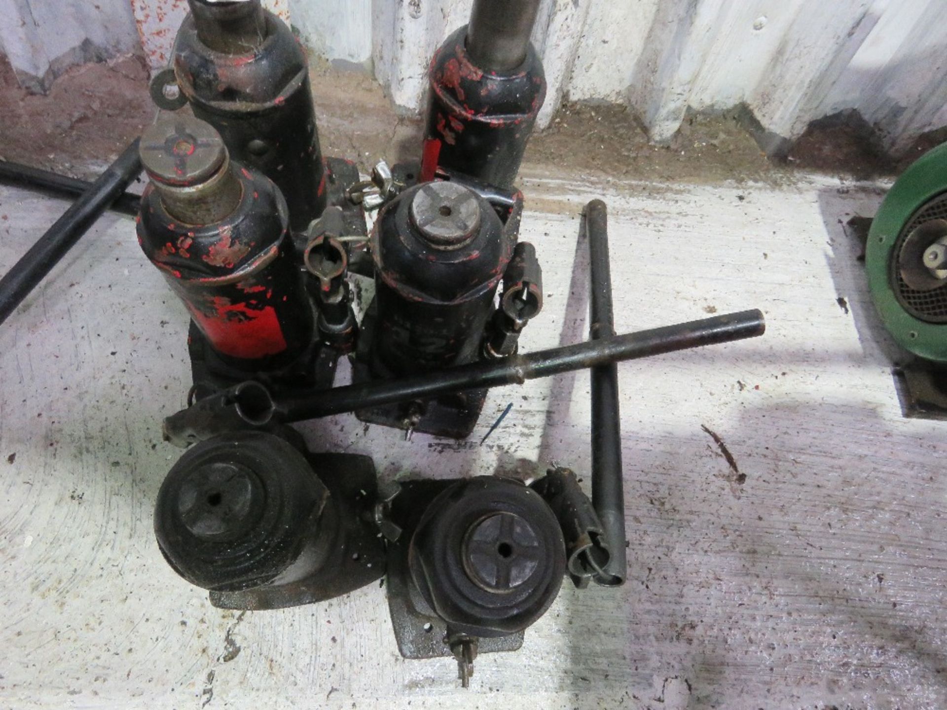 6NO HYDRAULIC BOTTLE JACKS. - Image 2 of 3